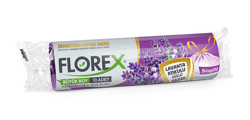 FLOREX%20ÇÖP%20POŞETİ%20STANDART%20LAVANTA%20KOKULU%20BÜZGÜLÜ%20BÜYÜK%2065cm*70cm