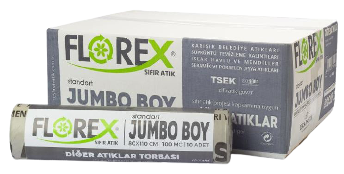 FLOREX%20SIFIR%20ATIK%20JUMBO%20BOY%20GRİ%20‘DİĞER%20ATIKLAR’BASKILI%20%2080cm*110cm