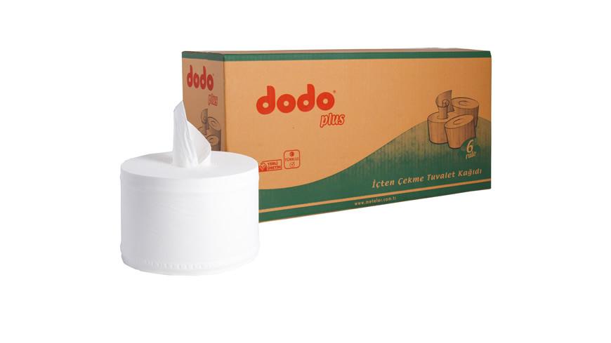 DODO PLUS İÇTEN ÇEKME TUVALET KAĞIDI(13,50 CM)(5KG)(6 ADET)