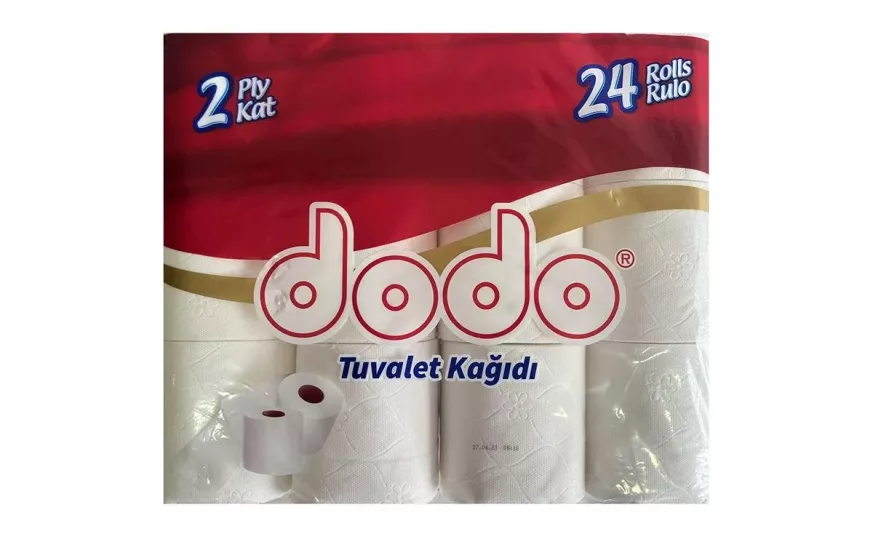 DODO TUVALET KAĞIDI 150 YAPRAK (18,5M)(3 PAKET)