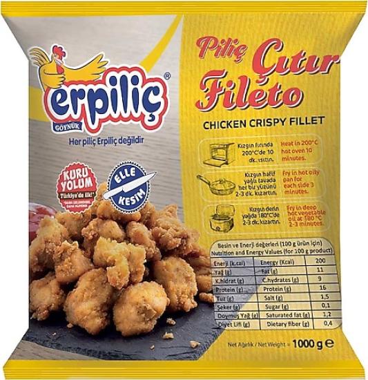 ERPİLİÇ ÇITIR TAVUK FİLETO 1KG