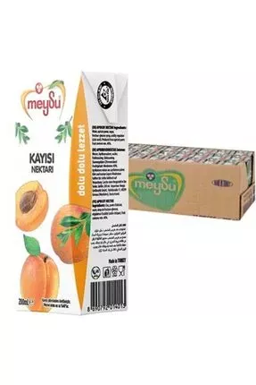 MEYSU MEYVE SUYU KAYISI NEKTARI 200 ML 27 Lİ