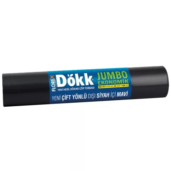 FLOREX ÇÖP TORBASI DÖKK EKO JUMBO 80cm*110cm