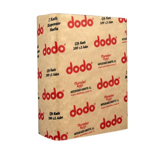 DODO Z KATLI DİSPANSER HAVLU 20*22 CM (12 PAKET)